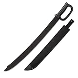 Cold Steel All Purpose Tactical Machete with Sheath, Great for Clearing Brush, Survival, Camping and Outdoor Activities, Cutlass Machete