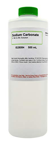 Sodium Carbonate, 0.1M, 500mL - The Curated Chemical Collection