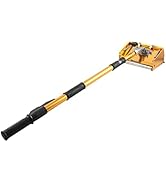 EWANYO 10 inch Drywall Flat Finishing Box with Extension Handle Adjustable Height 41''-66'', Alum...