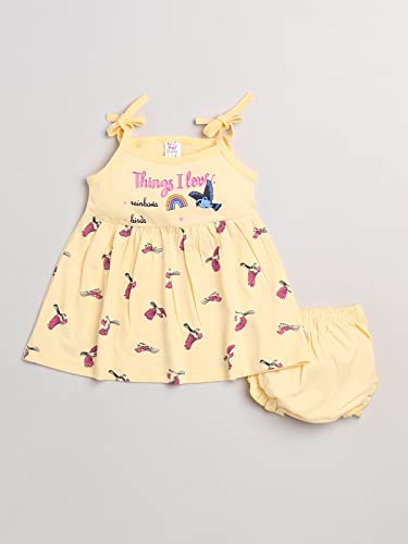 Image of Mars Infiniti Frock & Panty Set for Baby Girls (Pack of 3)
