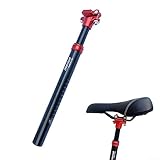 Tija de sillín de bicicleta que ofrece compatibilidad y características avanzadas para mejorar la experiencia de ciclismo (30.4 x 350)