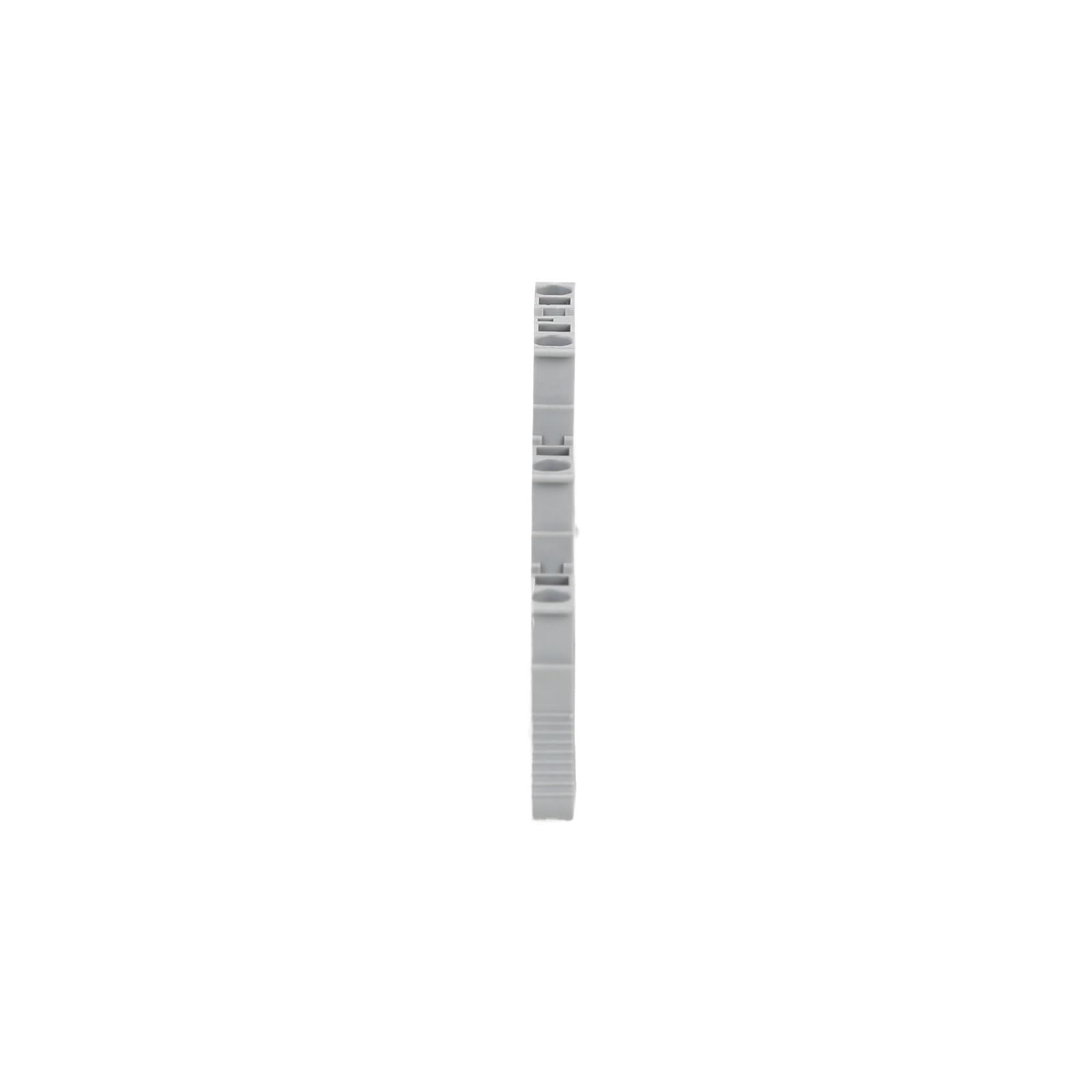 10 connecteurs de fils ST2.5-3L, cage à ressort, câblage à 3 niveaux, triple couche, borniers électriques à retrait sur rail DIN ST 2.5 3L