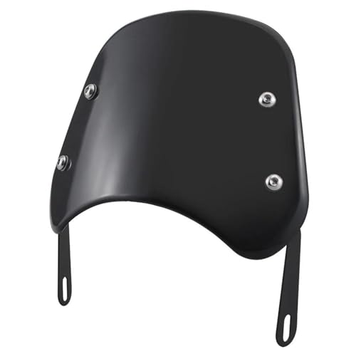 Deflecteur de pare-brise de moto universel avec visiere de phare sport compact