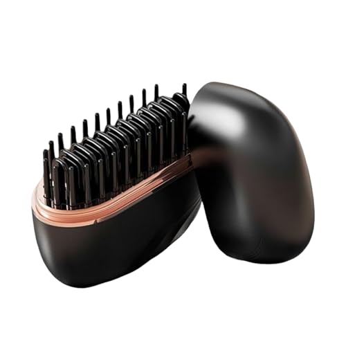 Mini Cepillo Alisador De Pelo - Recargable Peine Alisador De Cabello De Calentamiento De 3 Niveles Rápido Inalambrico - Portátil Plancha Del Pelo Profesional Elimina El Encrespamiento Para Viajes Mini Cepillo Alisador De Pelo - Recargable Peine Alisador De Cabello De Calentamiento De 3 Niveles Rápido Inalambrico - Portátil Plancha Del Pelo Profesional Elimina El Encrespamiento Para Viajes