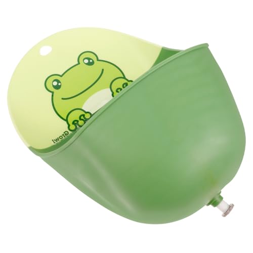 Vaguelly 男の子用トイレトレーニング小便器 壁掛け式 幼児用ポータブルトイレ 立って使用できる小便器 かわいいデザイン 清潔で簡単お手入れ