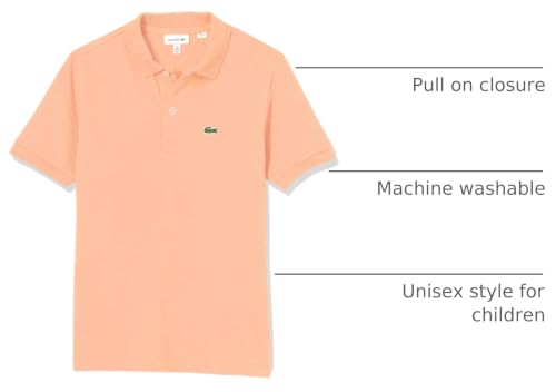 Image of Lacoste Unisex Adult Kids Short Sleeve Classic Pique Polo