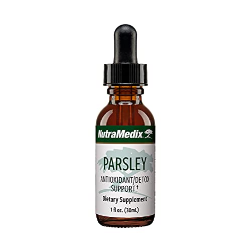 NutraMedix Parsley Liquid Drops - Parsley Extract Supplement for Detox, Antioxidant and Cleansing Support - May Help Ease Herx-Like Reactions and Support a Healthy Inflammatory Response (1oz / 30ml)