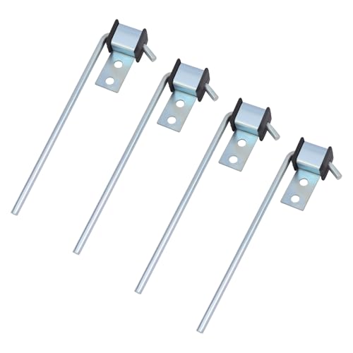 4 Pcs Heavy Duty Exhaust Hanger Rod - 3/8 Rod 10 Long - Muffler Hanger Exhaust Hanger Universal Use Exhaust Hanger for Car Exhaust System