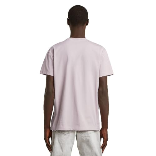 G-Star Men's Base-S T-Shirt Rosa (Burnished Lilac D16411-336-H872) S – Ansicht 2
