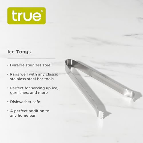 True 5281 Ice Tongs, Stainless Steel Ice Tongs thumb #1
