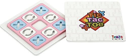TRUZO Tic Tac Toe Game for Kids | Take N Play — Anywhere Tic-Tac-Toe — Easy to Use, Hard to Lose — Fun on The Go! — for Ages 3+ | Pink (B0BZHHGCGP) Amazon Price History, Amazon Price Tracker