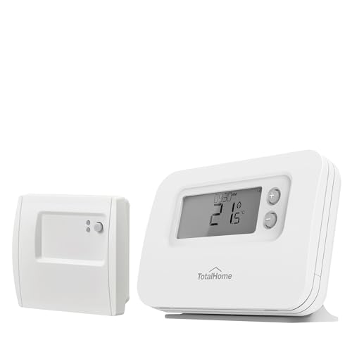 TotalHome - Wireless Room Thermostat & Receiver (Honeywell/Resideo) CM927 CM921 CM727 CM721 CMS927 CMS927B1049 (Mk2 Replacement) (TTHWFP) White