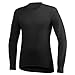 Produktbild Woolpower Crewneck 200 uniseks functioneel Shirt Van merinowol, met Lange mouwen, zwart, l