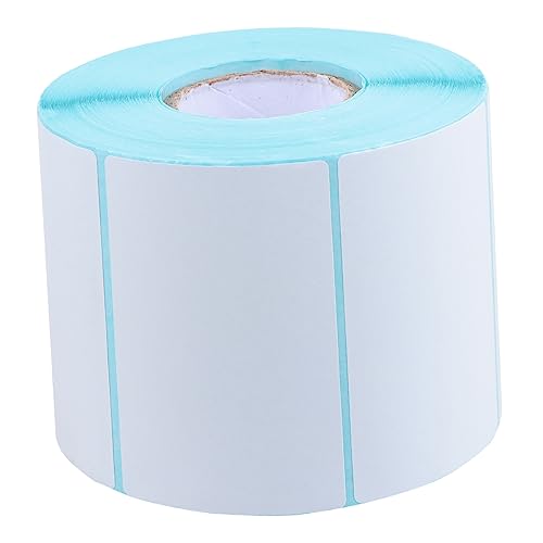 Autocollants rectangulaires pour marquage et organisation avec étiquettes blanches