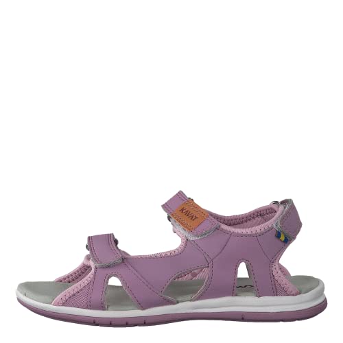 Sandalias deportivas Kavat Torsby de niña con suela cómoda morada Lilac 980