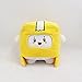 Peluche Boxy e Foxy, peluche di peluche di Lanky Boxy e Foxy, peluche Rocky Box morbido ripieno, rimovibile Lankybox carino bambola robot morbido, grande collezione per fan dei cartoni animati (Boxy)