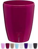 Perfecta para plantas: esta maceta dispone de insertos de drenaje con un cartucho especial que permite mantener tus plantas favoritas la cantidad de agua óptima y proteger tus plantas de la sequedad y del exceso de humedad del suelo.