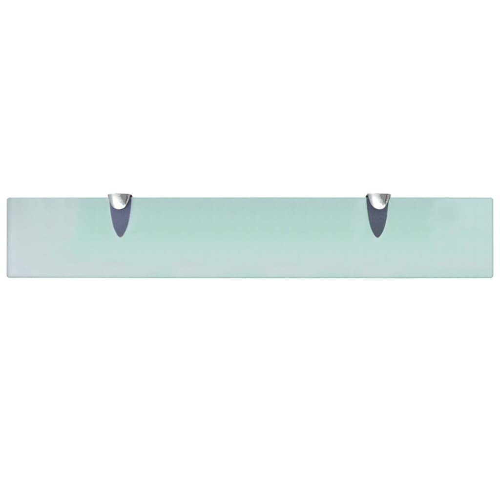vidaXL Étagère Murale pour Salon Chambre Salle de Bain Verre 60 x 10 cm 8 mm