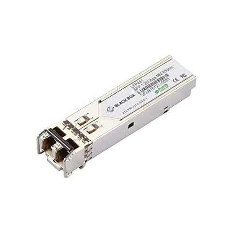 Black Box - Gigabit (1,25 Gbit/s) SFP - (1) 1,25 Gbit/s Multimode-Glasfaser, 850 nm, 550 m, LC Cover