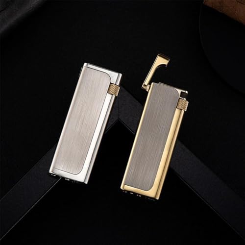 Encendedor ultrafino recargable de butano HUZHUAN miniatura 6