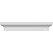Ekena Millwork CRH06X111ST-2 Crosshead, 111" Bottom Width x 11 1/4" Top Width, Factory Primed White