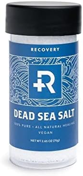 Recovery Piercing Aftercare Sea Salt From Dead Sea - All Natural, Soothing Healing Saline Solution