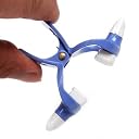 AlexVyan Certified 3 in 1 Pack Facial Roller Pink and Blue Butterfly Nose Up Clip Shaping Lifting Bridge Straightening Purple Nose Up Beauty Clip High Lifting Clipper Correction Shaper Tool gallery image