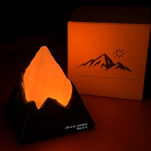 Lámpara Volcano Recargable Luz Nocturna con Temporizador miniatura 1