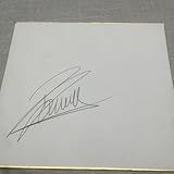 元イタリア代表ファビオ・カンナバーロ直筆サイン入り色紙