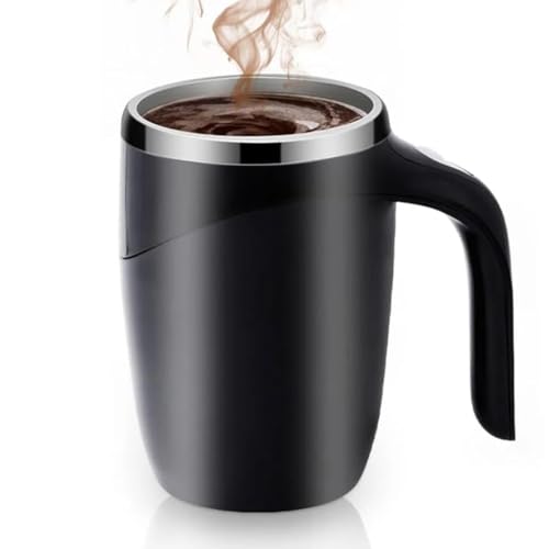Automatic Magnetic Self Stirring Coffee Mug,Upgrade Stainless Steel Self Stirring Coffee Mug,Portable Rechargeable Magnetic Stirring Coffee Mugs for Home,Office,School,Travel