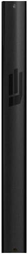 Curved and Sandblasted Black 7" Mezuzah Holder