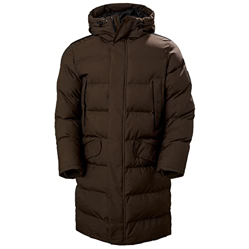 Helly Hansen Chaqueta Parka Alaska hinchada, 755 Triple Espresso, S para Hombre