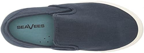 SEAVEES Women's Baja Slip-On Platform, True Navy, 9.5 | Image 4