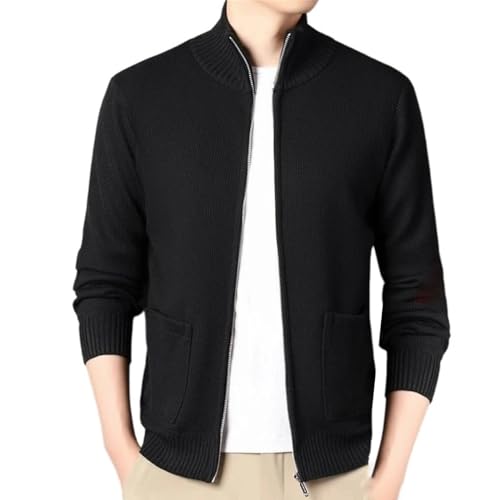 Cardigan col montant tricoté pour homme idéal pour vos sorties décontractées