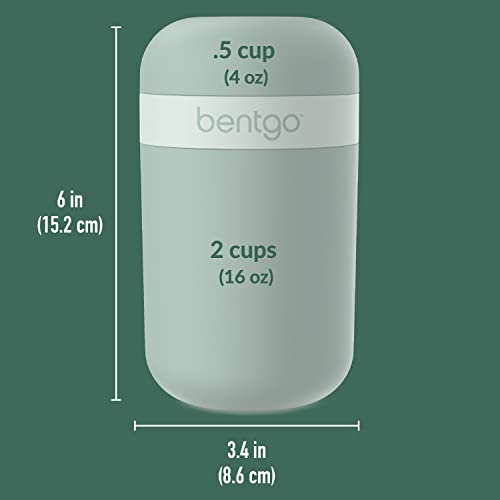 Image of Bentgo Snack Cup, Leak-Proof Snack Container with Toppings Compartment