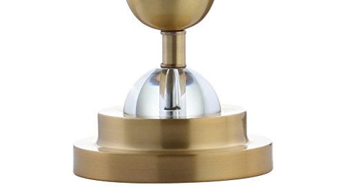 Lámparas de mesa de noche LED cristal dorado jaspeado miniatura 6
