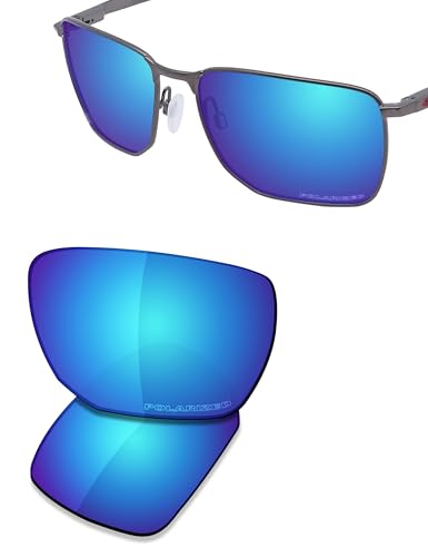 Image of SAUCER Premium Replacement Lenses & Rubber Kits for Oakley Ejector OO4142 | UV400 Protection, Anti-Scratch, Precise Fit