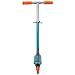 Retrospec Ripper-200 2-Wheel Kick Scooter for Kids, Girls and Boys with Padded Handlebars, PU Wheels, and Grippy Deck Perfect for Children, Teal/Orange