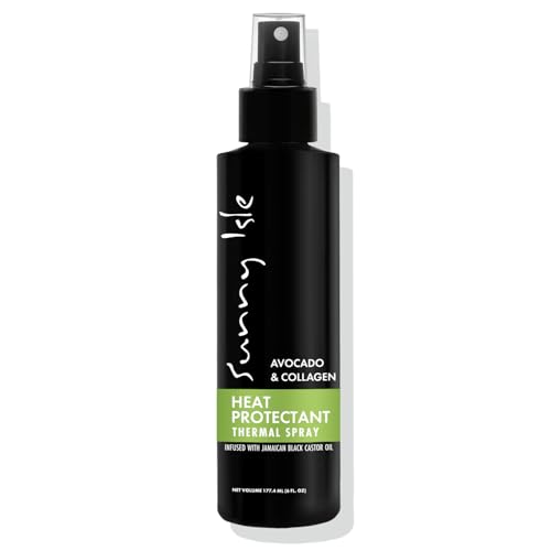 Sunny Isle Avocado & Collagen Heat Protectant Spray 6oz