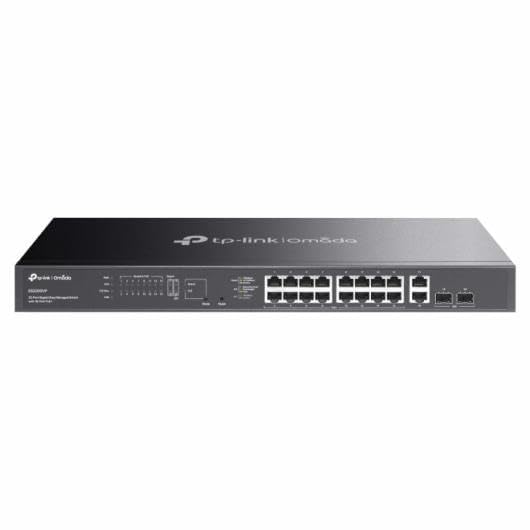 20-Port Gigabit Easy Managed PoE+ Switch, 16-Port PoE+, 250W Budget, 2X RJ45 + 2X SFP Uplinks, SDN, VLAN, Cloud Management, ES220GMP Compatible with TP-Link-image-13