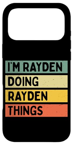 I'm Rayden Doing Rayden Things �ʔ������� �X�}�z�P�[�X iPhone 17 Pro Max �p