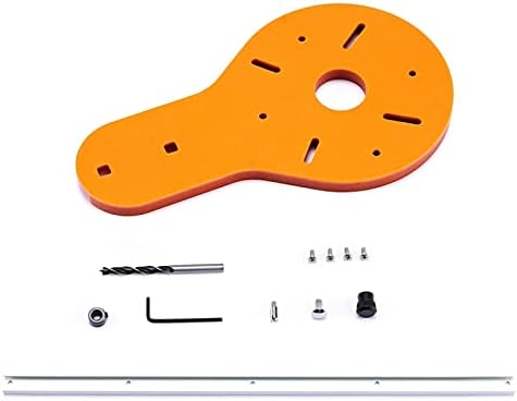 Circle Cutting Jig Hand Tools For Electric Wood Router Hand Trimmer Woodworking Trimming Milling Circle Groove Accessories Tool (B: 1-135CM)