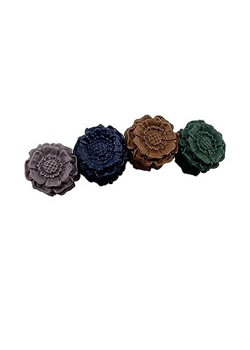 Image of MeiSie Magnetic Hijab Pins: Secure and Stylish Hijab Accessories 4 Pairs Hijab Pins for Hijab Scarf Saree Pins Clothing Button Clip