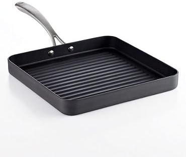 Belgique 11 In. Hard Anodized Grill Pan