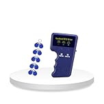 ReaIOKbii Handheld 125KHz Access Card Duplicator RFID Reader Duplicator with 10 Writable Key Fobs EM4305 T5577 Cards, Access Control Reader, Not for 13.56MHz and HID