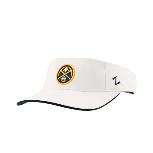 Image of ZHATS NBA Unisex-Adult NBA Officially Licensed Visor Impact White