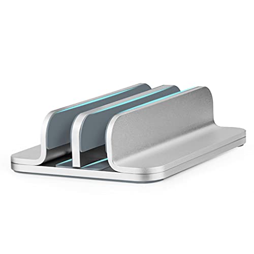 Soporte Vertical Ajustable para Laptop de Metal