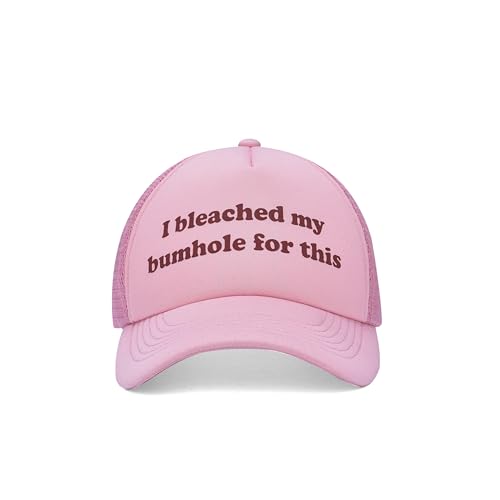 I Bleached My Bumhole for This - Funny Womens Trucker Hat - Hen Do Party Essential