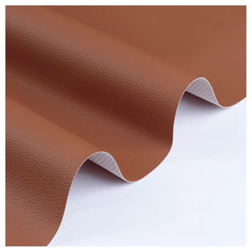 Simili Cuir Marron 1.6X9m pour Remplacer un Tissu Usé et Coudre sans Limite