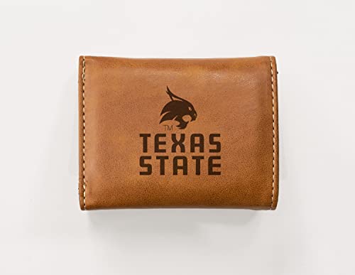 Image of Rico Industries NCAA Laser Engraved Trifold Laser Engraved Tri-Fold Wallet - Men's Accessory